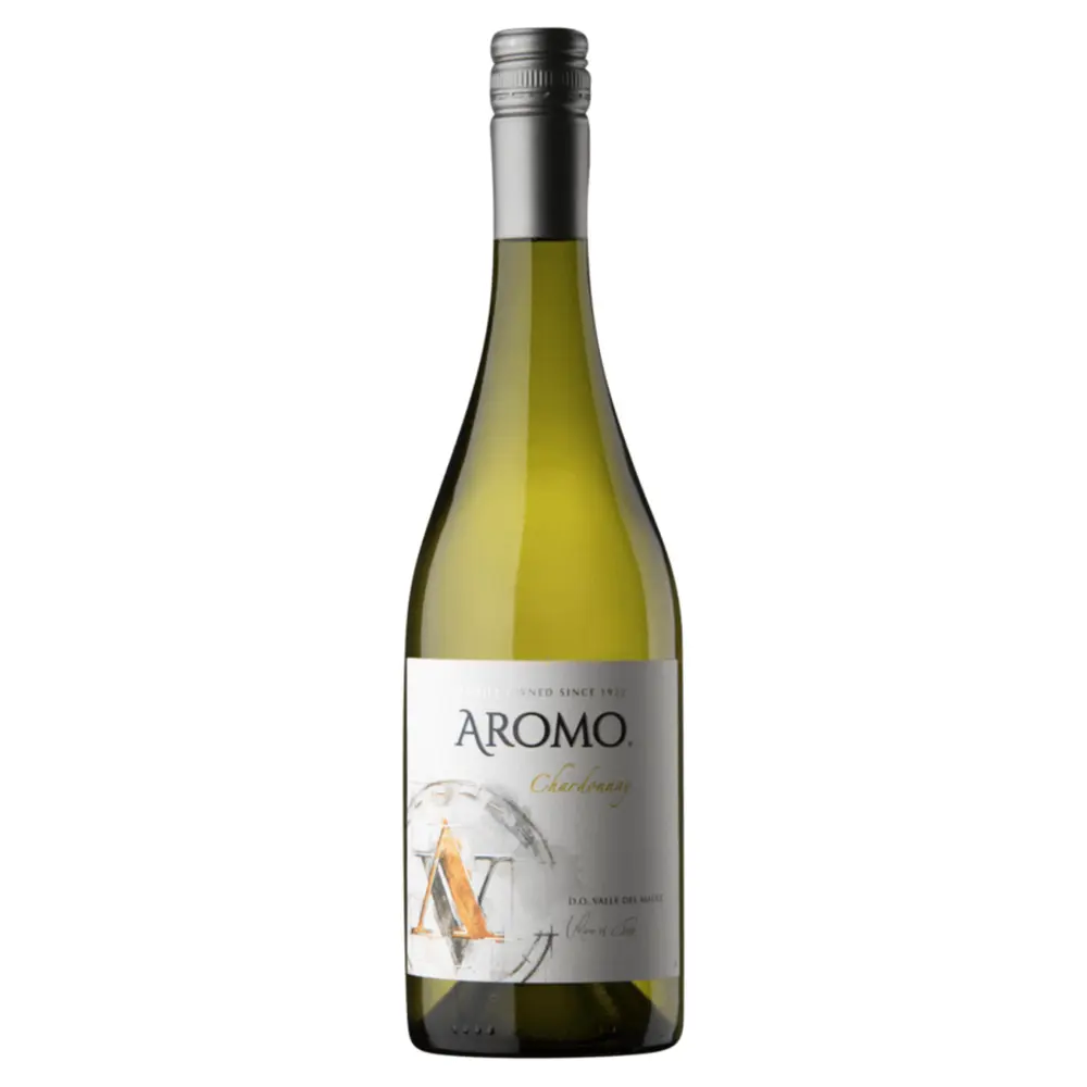 Rượu Vang Trắng, Chardonnay 2024, 12.5% (750ml) - AROMO
